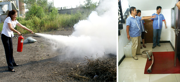 沈陽(yáng)奧吉娜化工有限公司開展消防安全推動(dòng)會(huì)